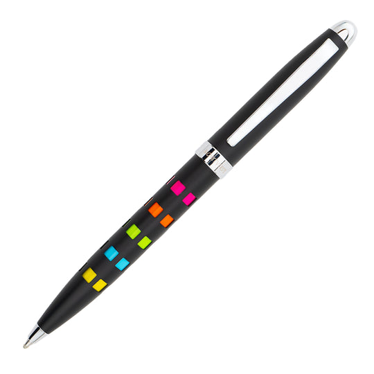 Monteverde Illusia Square Shape Ball Pen - Matte Black CT