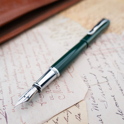 Monteverde Impressa Fountain Pen - Rolex Green CT