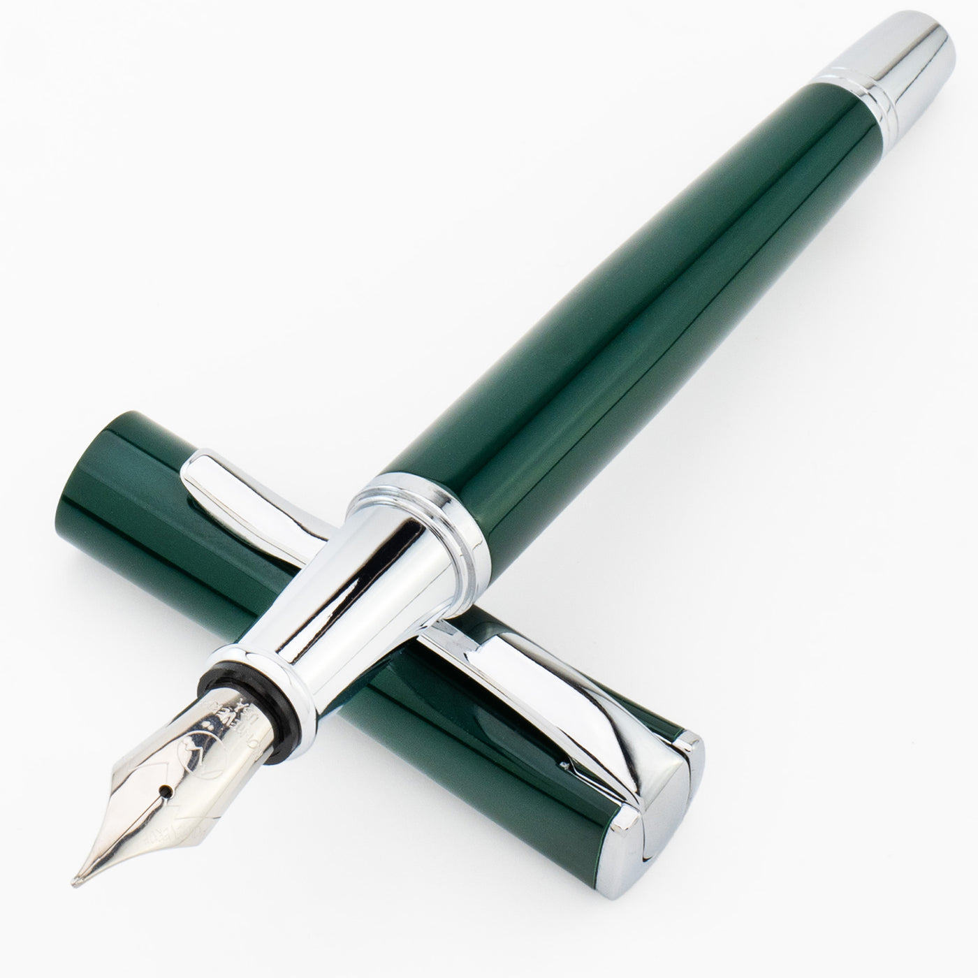 Monteverde Impressa Fountain Pen - Rolex Green CT