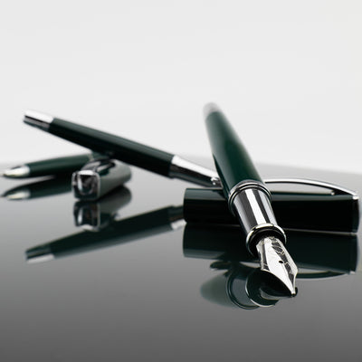 Monteverde Impressa Fountain Pen - Rolex Green CT