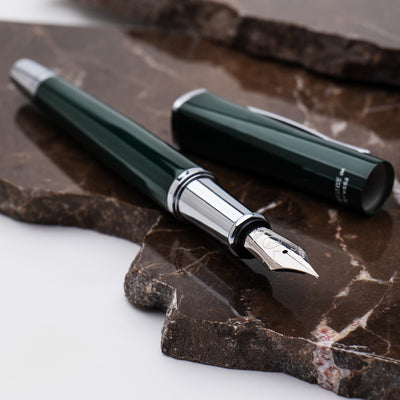 Monteverde Impressa Fountain Pen - Rolex Green CT
