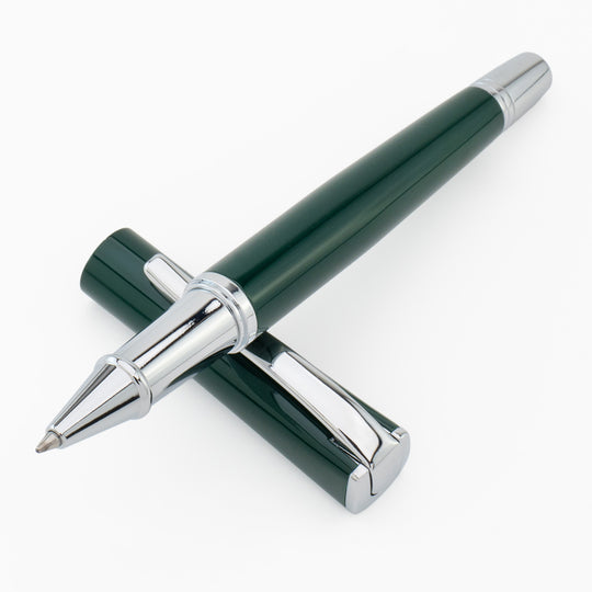 Monteverde Impressa Roller Ball Pen - Rolex Green CT