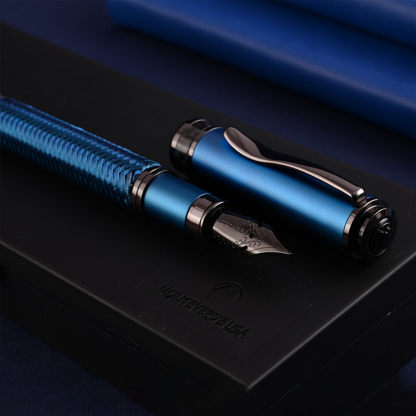 Monteverde Innova Formula M Fountain Pen - Blue BT 9