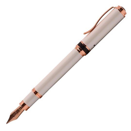 Monteverde Innova Fountain Pen with 15ml Ink Bottle - Cloud Dancer RGT (Limited Edition)
