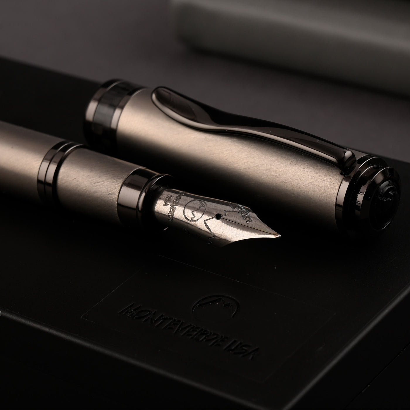 Monteverde Innova Ti Fountain Pen - Titanium PVD