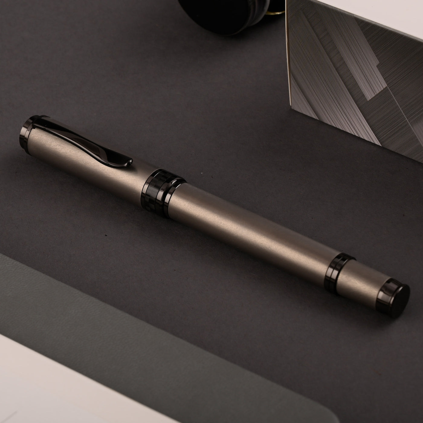 Monteverde Innova Ti Fountain Pen - Titanium PVD