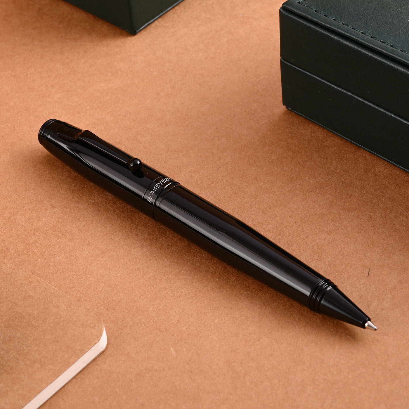 Monteverde Invincia Ball Pen - Stealth Black BT 8