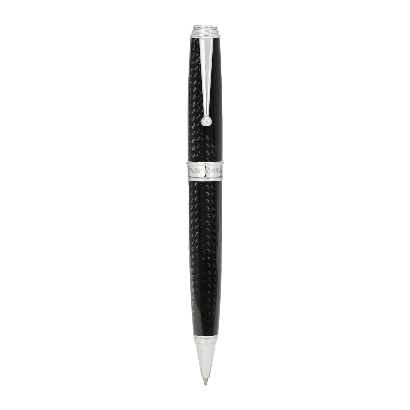 Monteverde Invincia Deluxe Ball Pen - Black CT 3