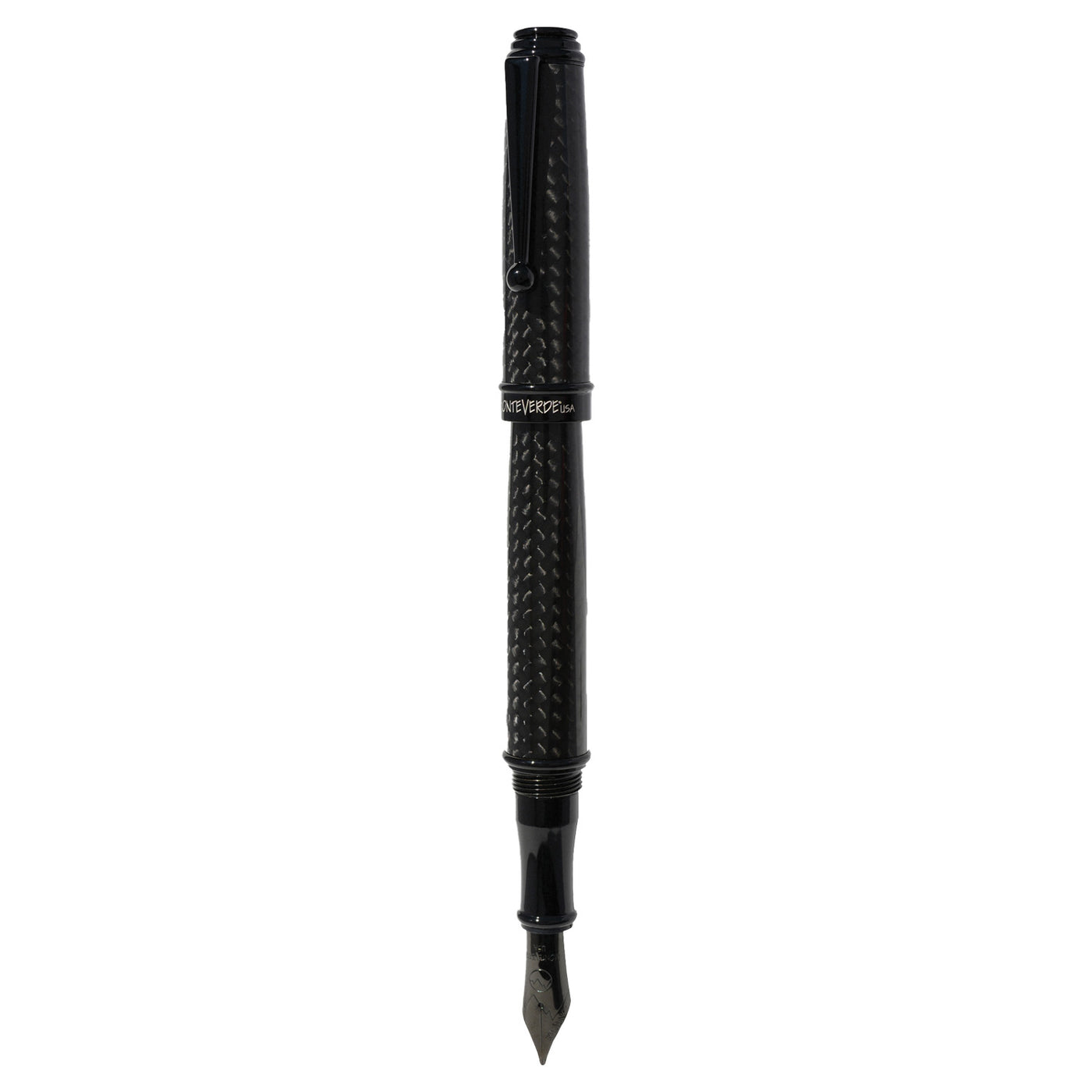 Monteverde Invincia Deluxe Fountain Pen - Black BT 7