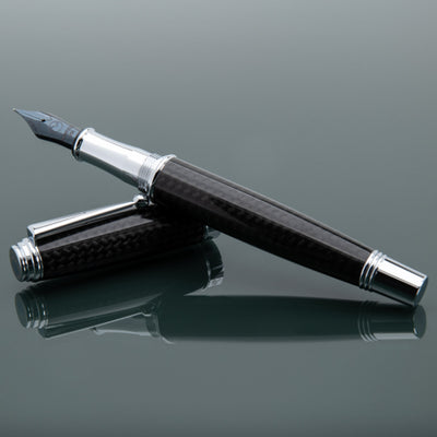 Monteverde Invincia Deluxe Fountain Pen - Black CT 2