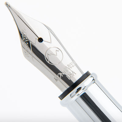 Monteverde Invincia Fountain Pen - Chrome & Carbon Fibre 7