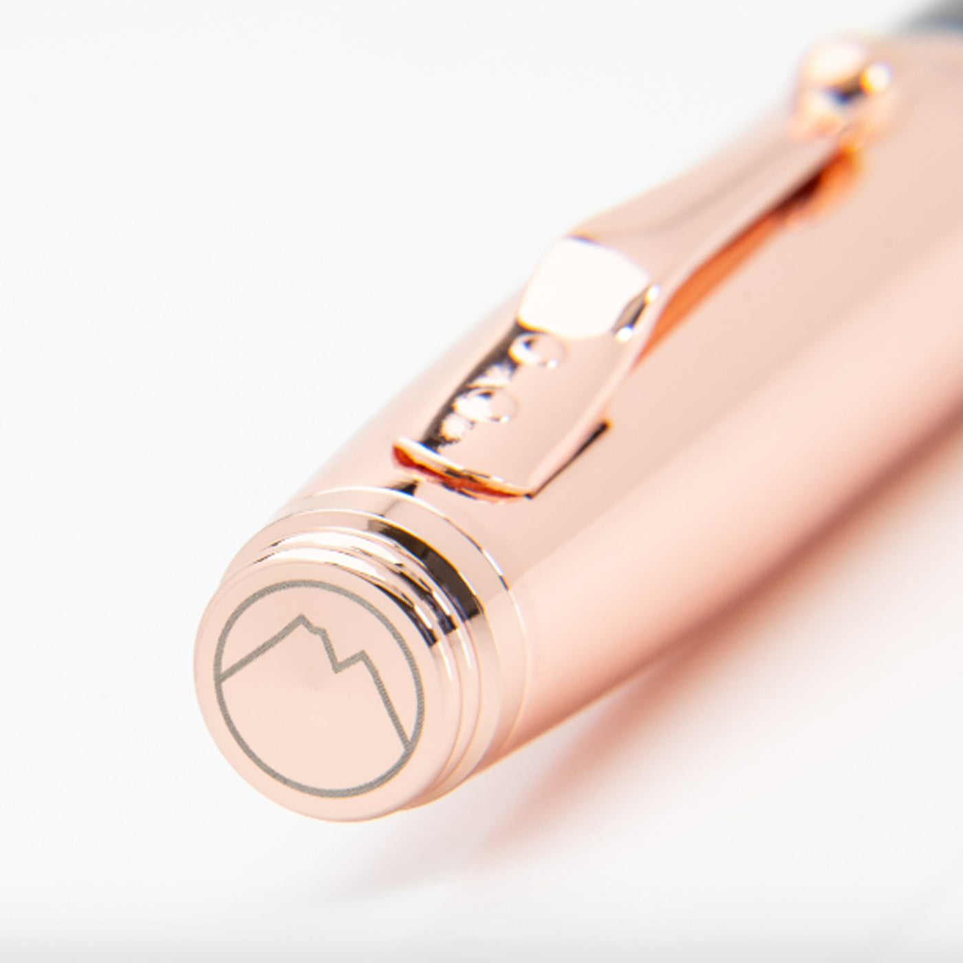 Monteverde Invincia Fountain Pen - Rosegold & Carbon Fibre 6