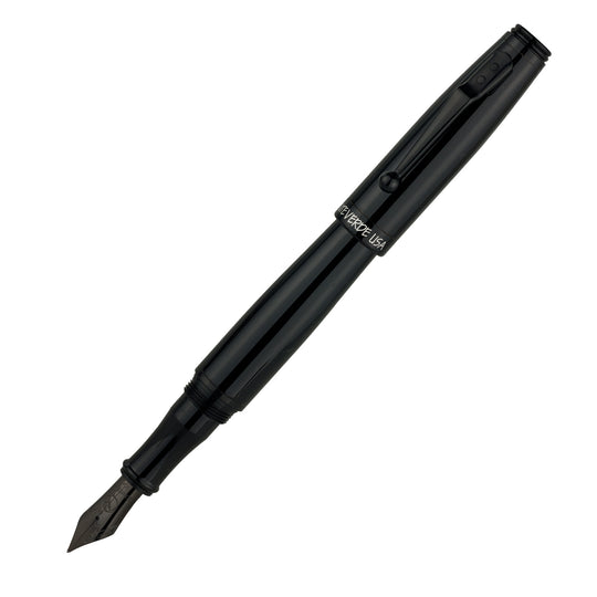 Monteverde Invincia Fountain Pen - Stealth Black BT