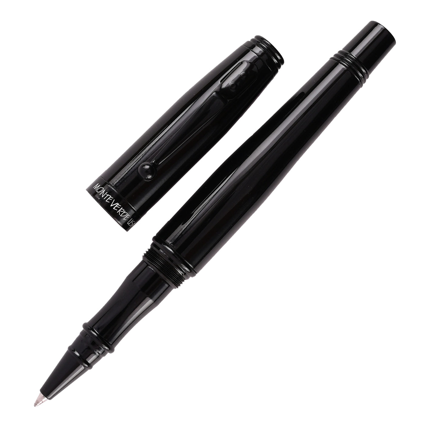 Monteverde Invincia Roller Ball Pen - Stealth Black BT 1