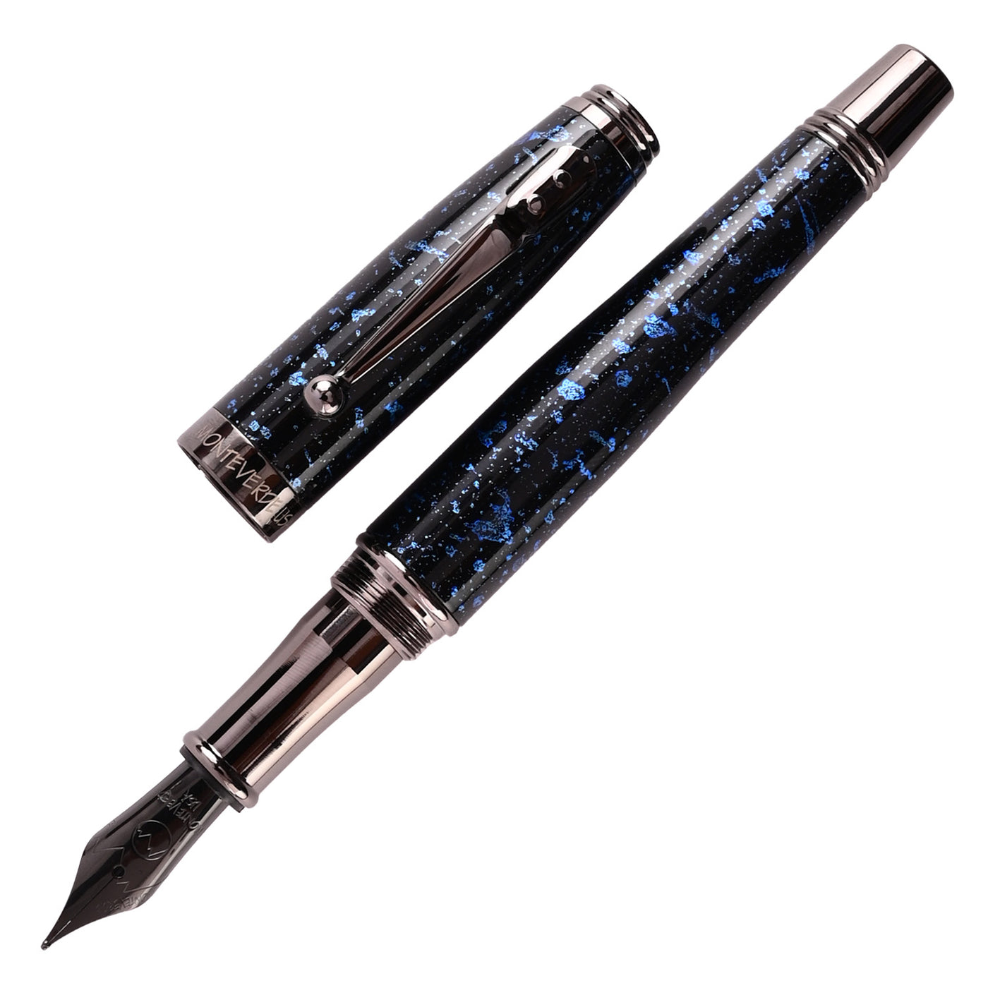 Monteverde Invincia Vega Fountain Pen - Starlight Blue 1