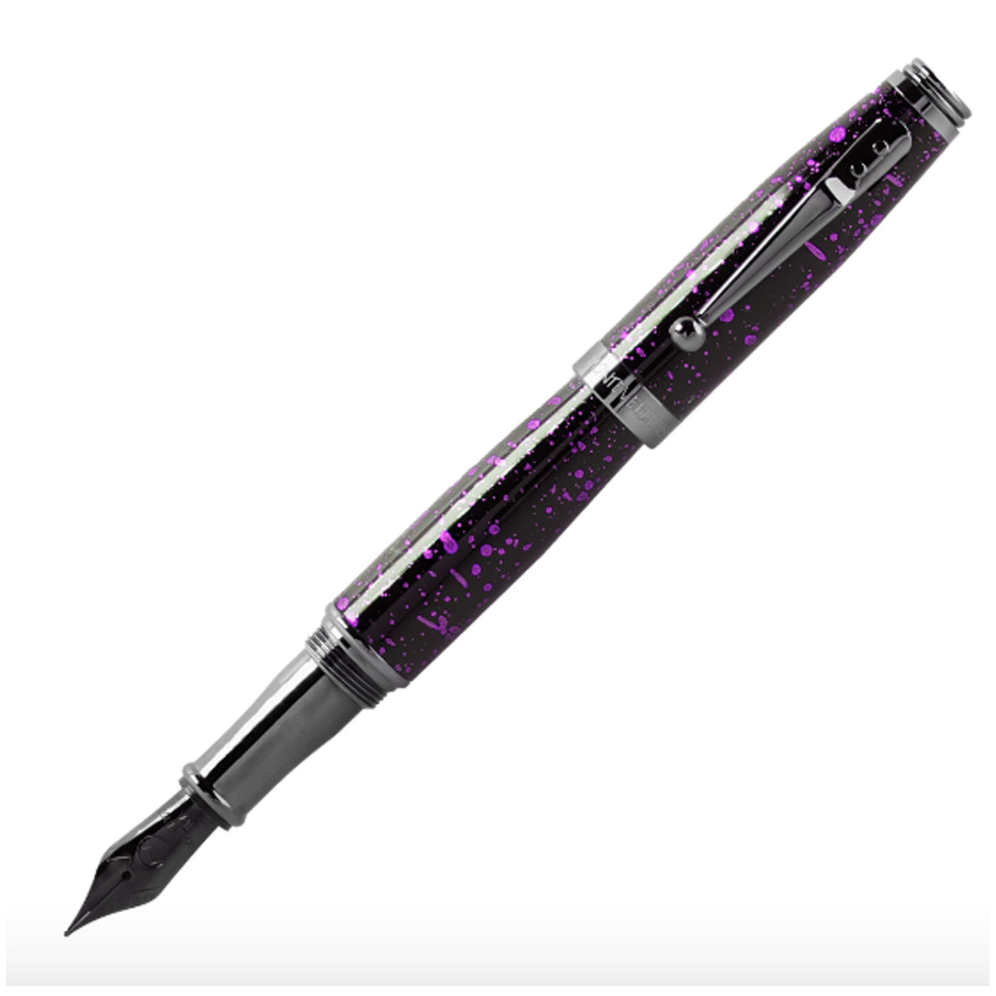 Monteverde Invincia Vega Fountain Pen - Starlight Purple 1