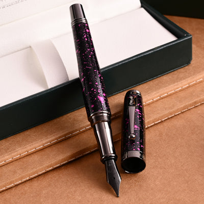 Monteverde Invincia Vega Fountain Pen - Starlight Purple 7