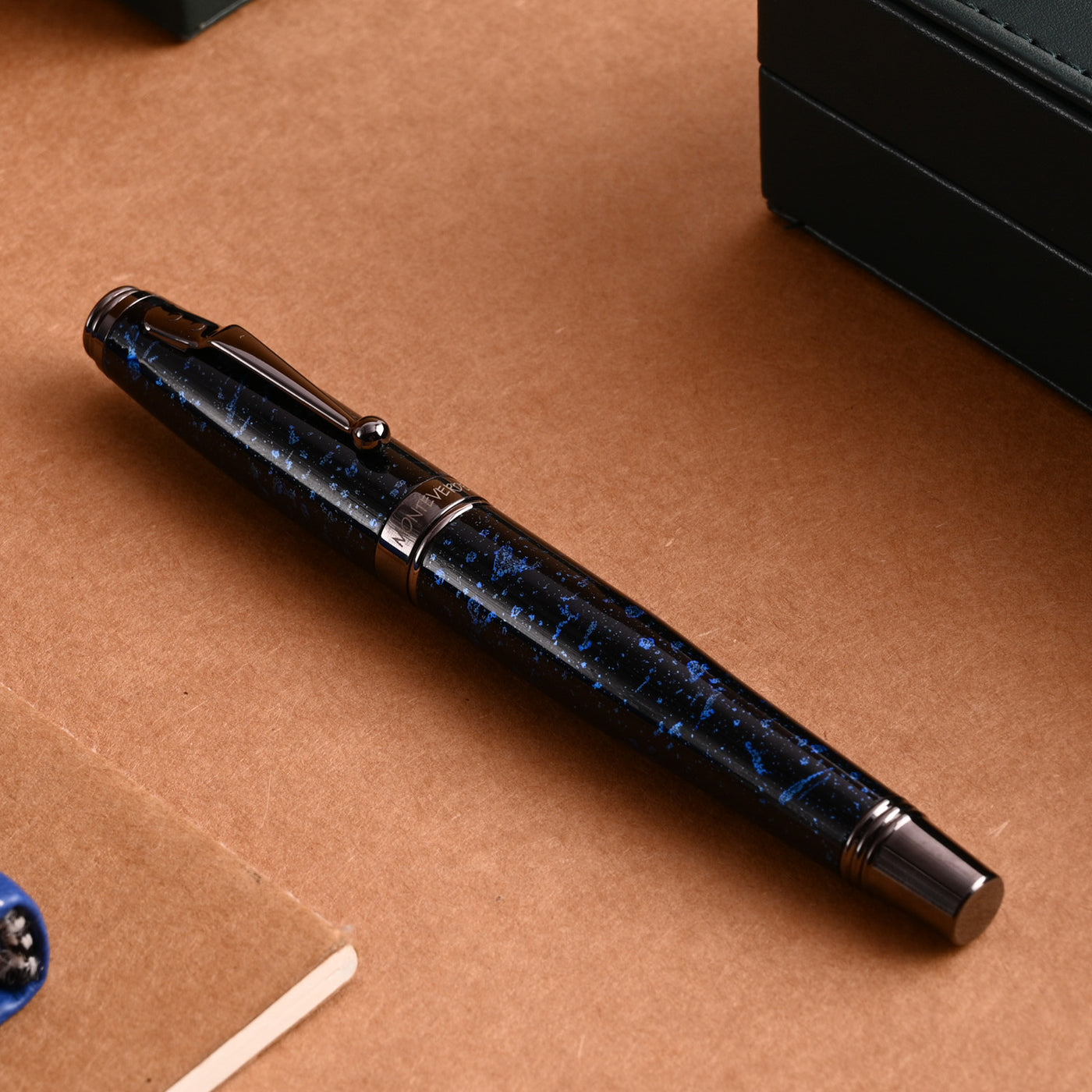 Monteverde Invincia Vega Roller Ball Pen - Starlight Blue 12