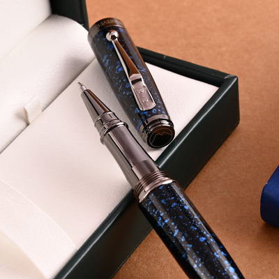 Monteverde Invincia Vega Roller Ball Pen - Starlight Blue 8