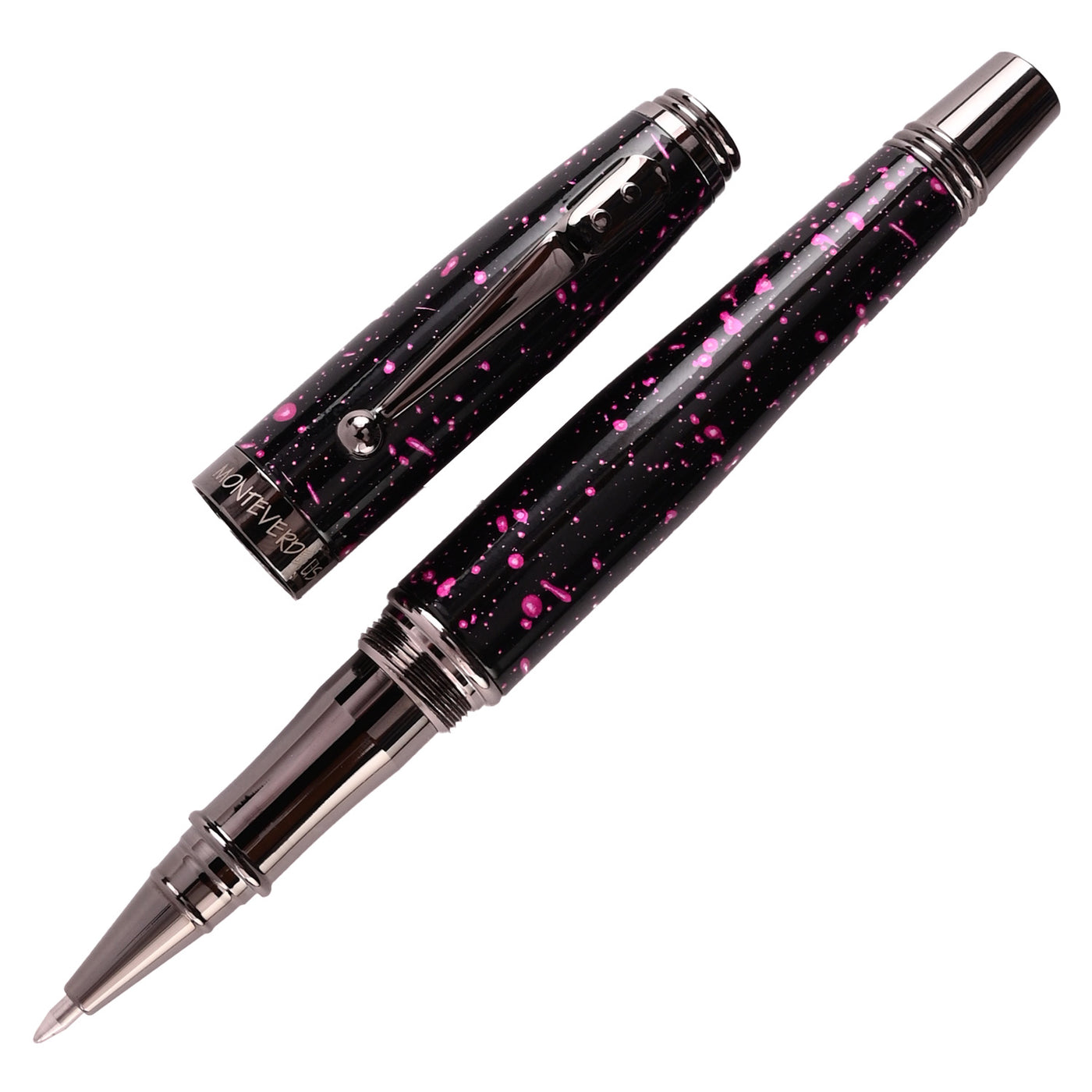 Monteverde Invincia Vega Roller Ball Pen - Starlight Purple 1