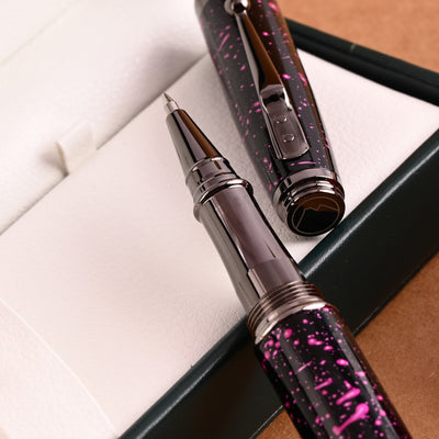 Monteverde Invincia Vega Roller Ball Pen - Starlight Purple 8