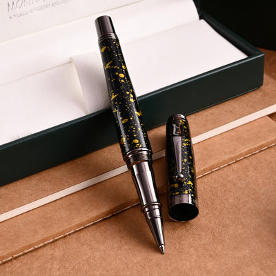 Monteverde Invincia Vega Roller Ball Pen - Starlight Yellow 7