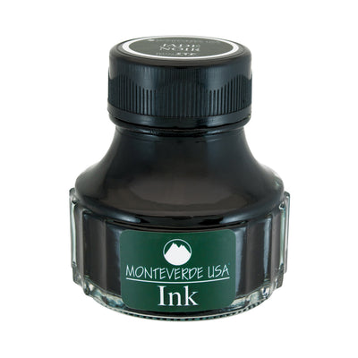 Monteverde Jade Noir Ink Bottle, Green - 90ml 1