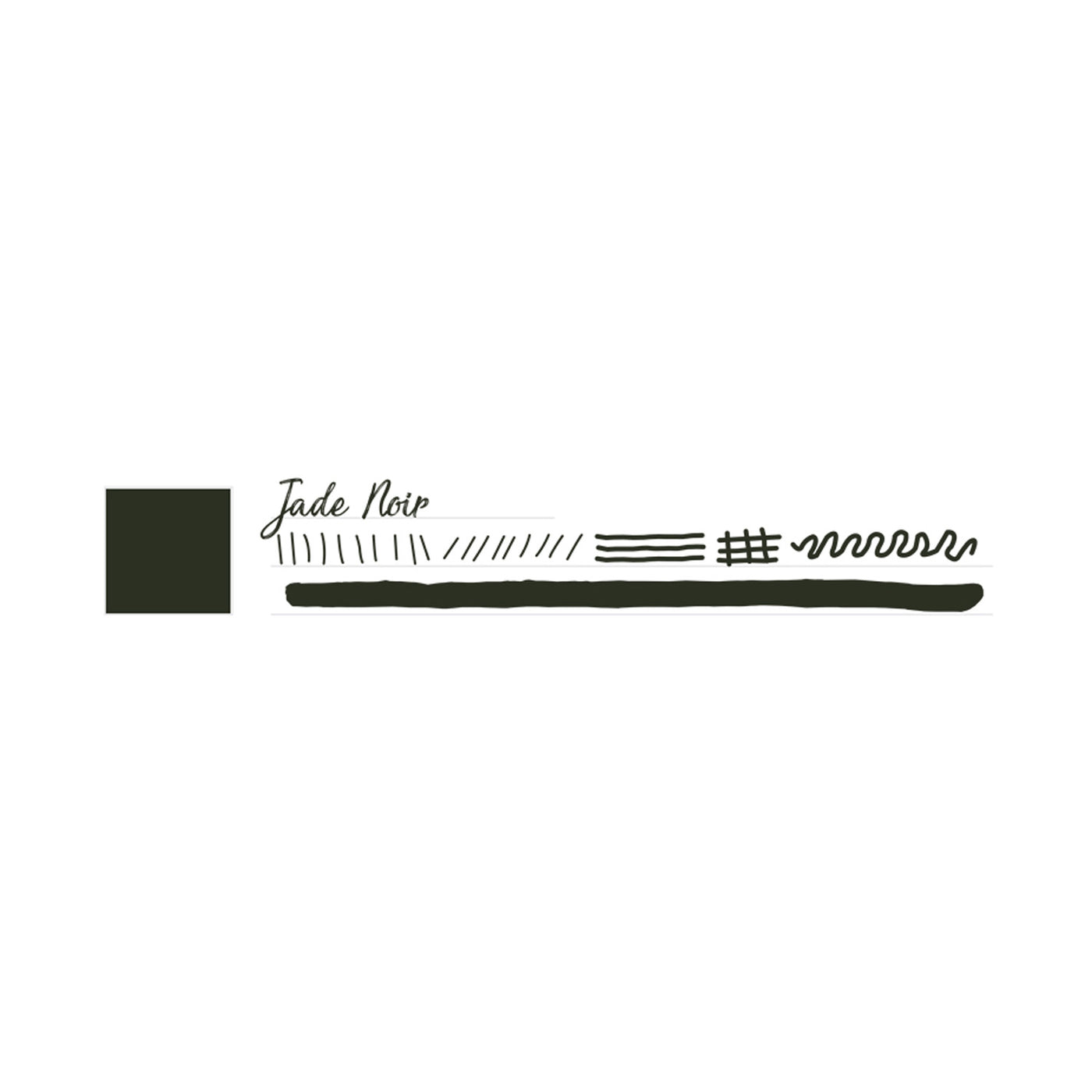 Monteverde Jade Noir Ink Bottle, Green - 90ml 3