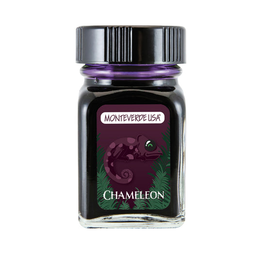 Monteverde Jungle Chameleon Ink Bottle, Burgundy - 30ml
