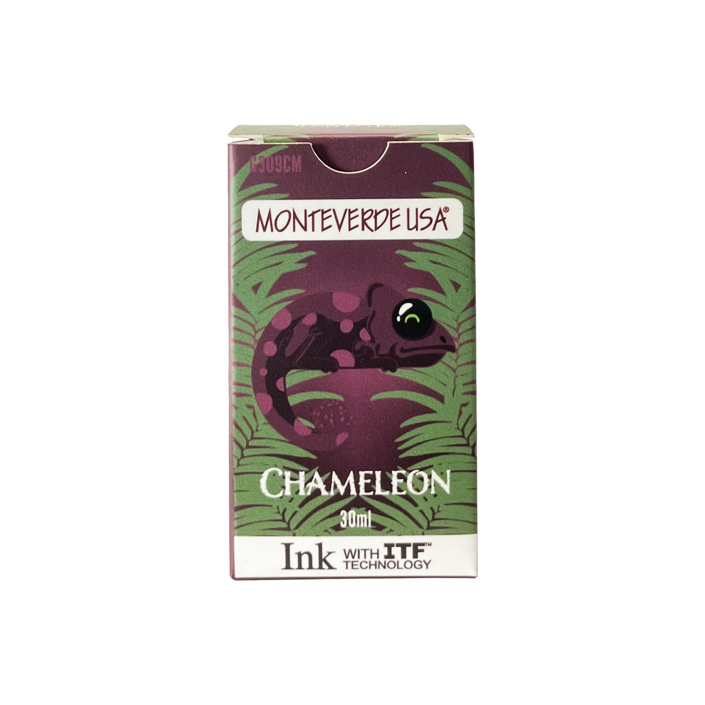 Monteverde Jungle Chameleon Ink Bottle, Burgundy - 30ml 2