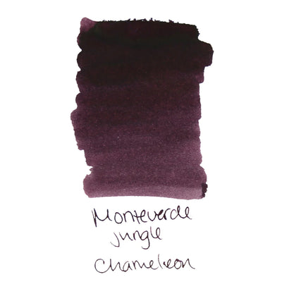 Monteverde Jungle Chameleon Ink Bottle, Burgundy - 30ml 3