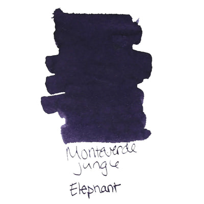 Monteverde Jungle Elephant Ink Bottle, Purple - 30ml 3