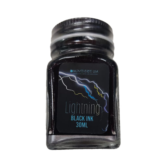Monteverde Lightning Ink Bottle, Black - 30ml