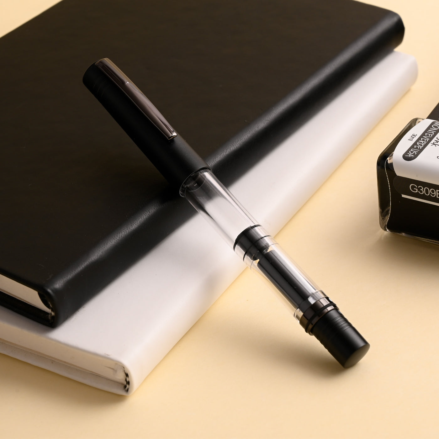 Monteverde MP1 Fountain Pen - Black Noir PVD 13