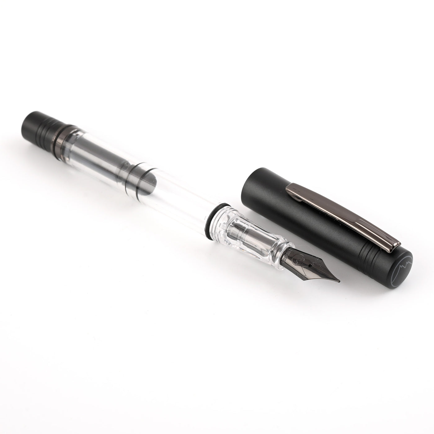 Monteverde MP1 Fountain Pen - Black Noir PVD 3