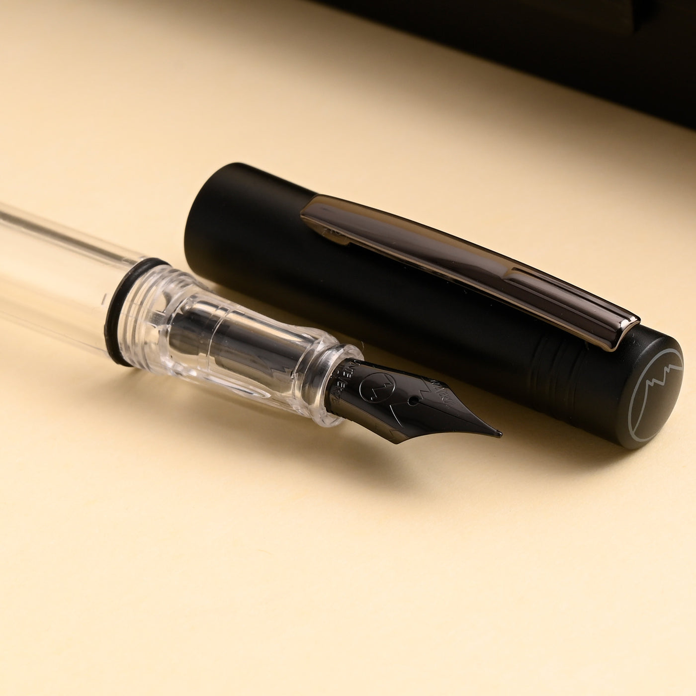 Monteverde MP1 Fountain Pen - Black Noir PVD 9