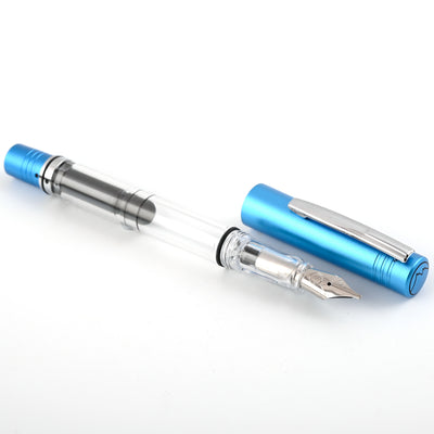 Monteverde MP1 Fountain Pen - Bright Blue CT 3