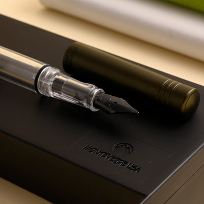 Monteverde MP1 Fountain Pen - Coal Grey PVD 10