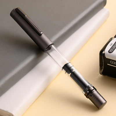 Monteverde MP1 Fountain Pen - Coal Grey PVD 12
