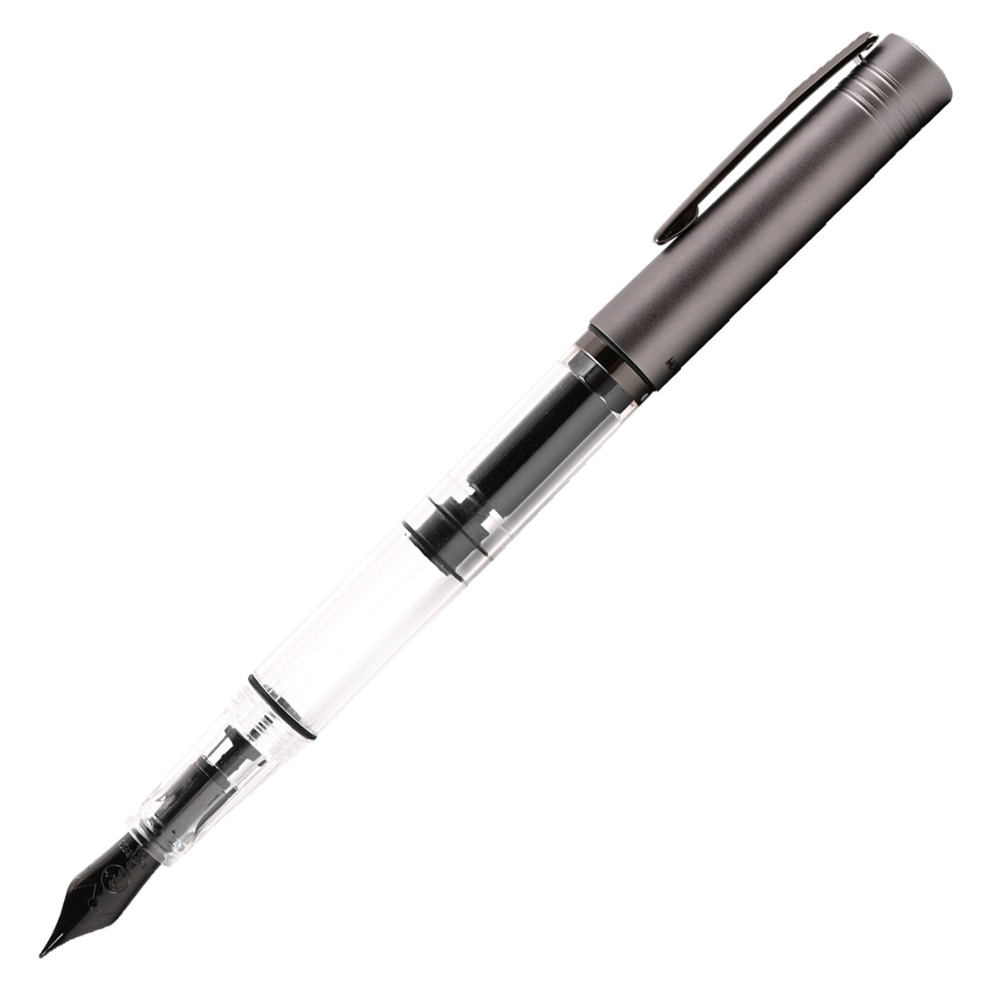Monteverde MP1 Fountain Pen - Coal Grey PVD 1