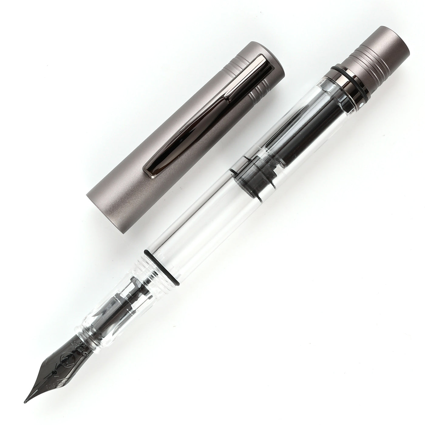 Monteverde MP1 Fountain Pen - Coal Grey PVD 2