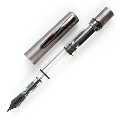 Monteverde MP1 Fountain Pen - Coal Grey PVD 2
