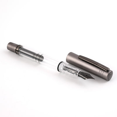 Monteverde MP1 Fountain Pen - Coal Grey PVD 3