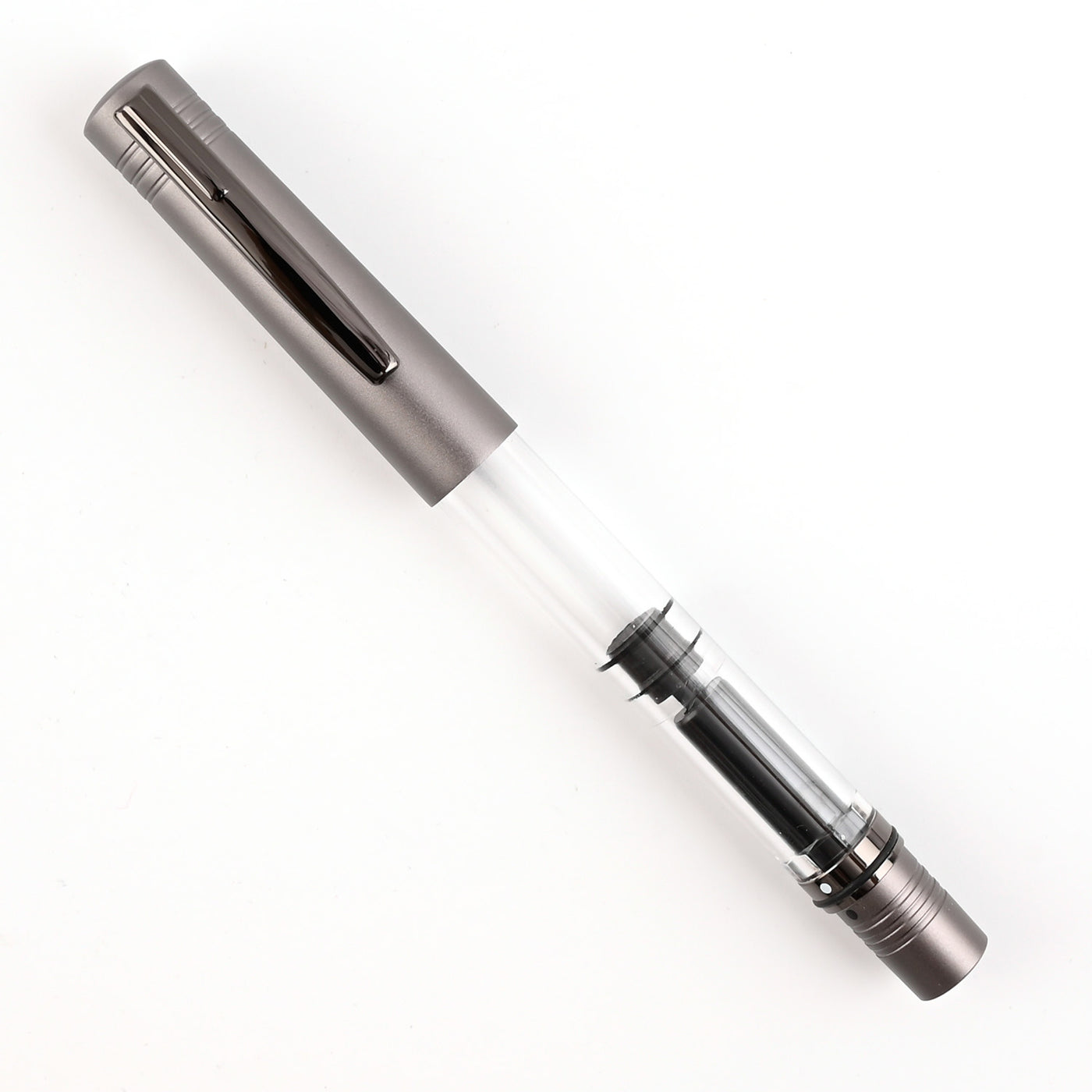 Monteverde MP1 Fountain Pen - Coal Grey PVD 6