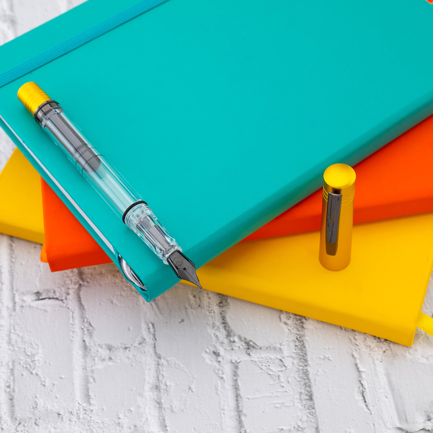 Monteverde MP1 Fountain Pen - Honey Yellow PVD