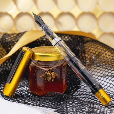 Monteverde MP1 Fountain Pen - Honey Yellow PVD