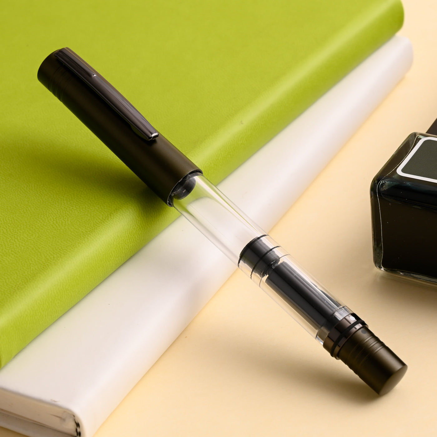 Monteverde MP1 Fountain Pen - Olive Green RT 12