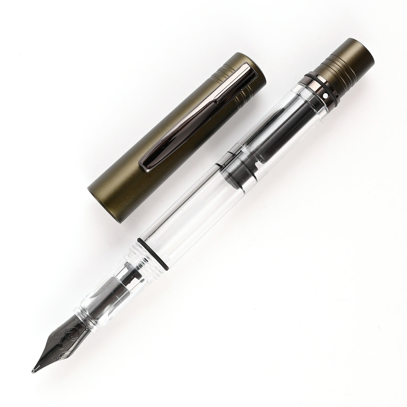Monteverde MP1 Fountain Pen - Olive Green RT 2