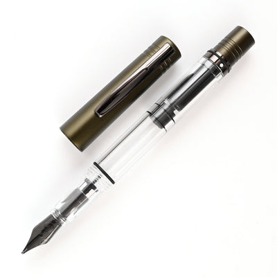 Monteverde MP1 Fountain Pen - Olive Green RT 2