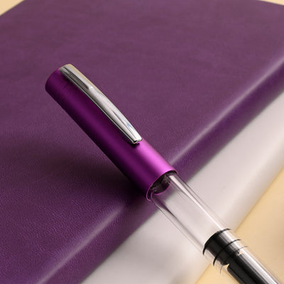 Monteverde MP1 Fountain Pen - Purple Frost CT 12